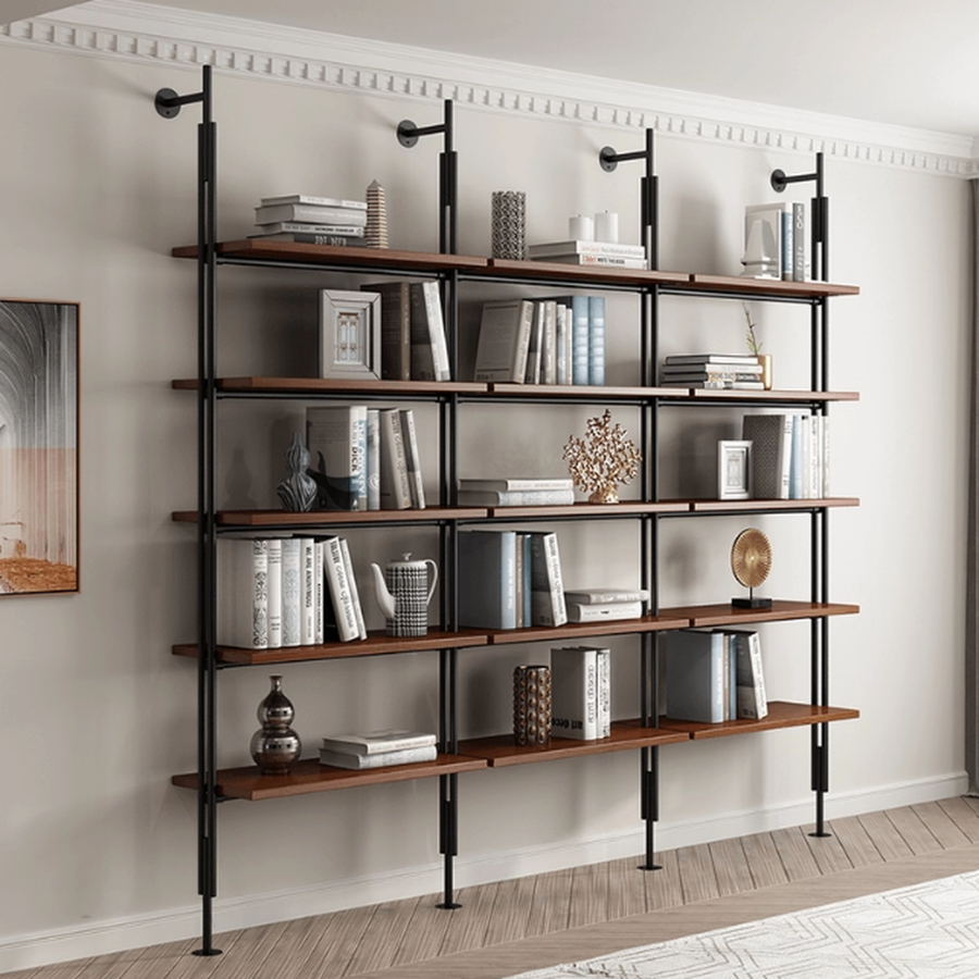 BRUNELLO Rustic Industrial Bookshelf - Urban Mood Singapore