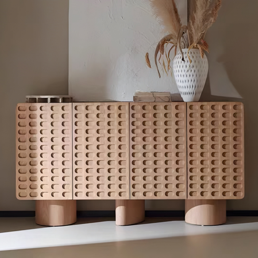 BELLAMONT Modern Solid Wood Sideboard - Urban Mood Singapore