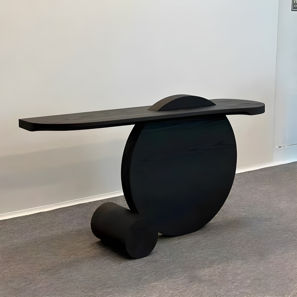 CIRVAN Modern Solid Wood Console Table - Urban Mood Singapore