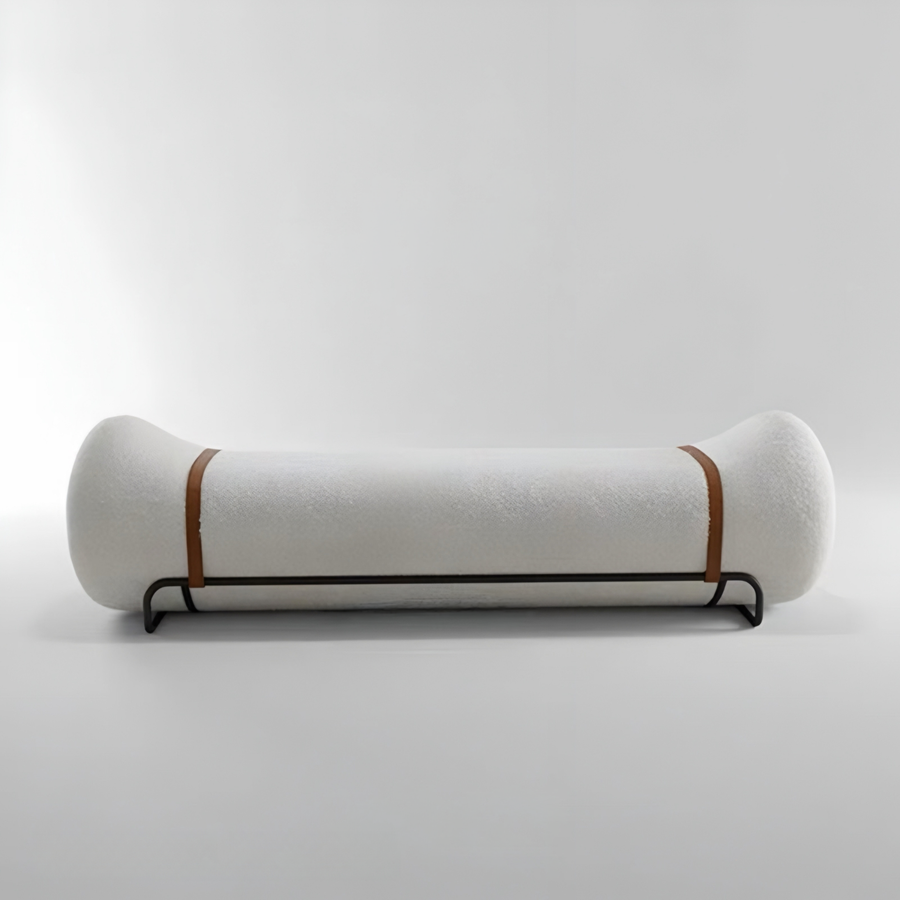 TOLVEN Modern Boucle Bench - Urban Mood Singapore