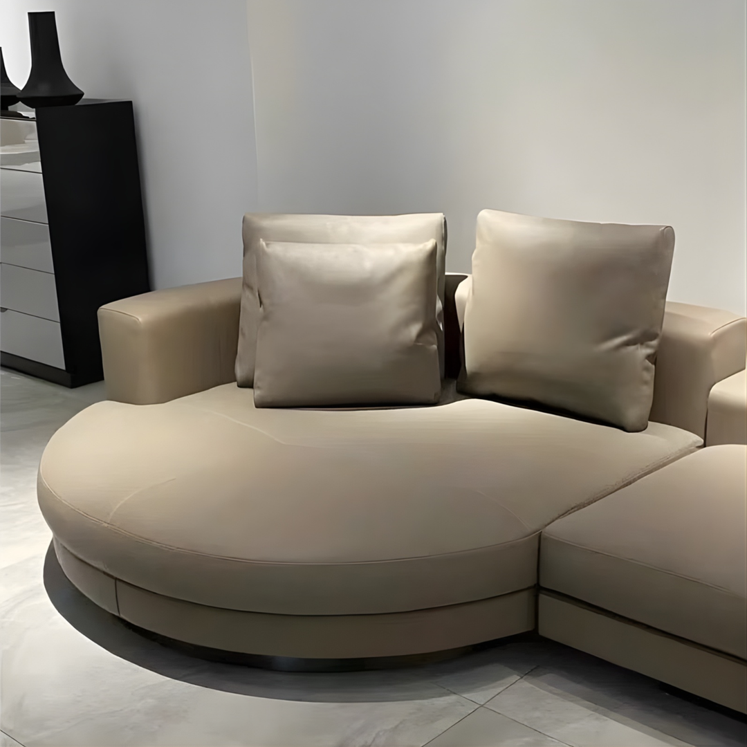 WYNFORD Modern Curved Designer Sofa - Cassa Haus Singapore