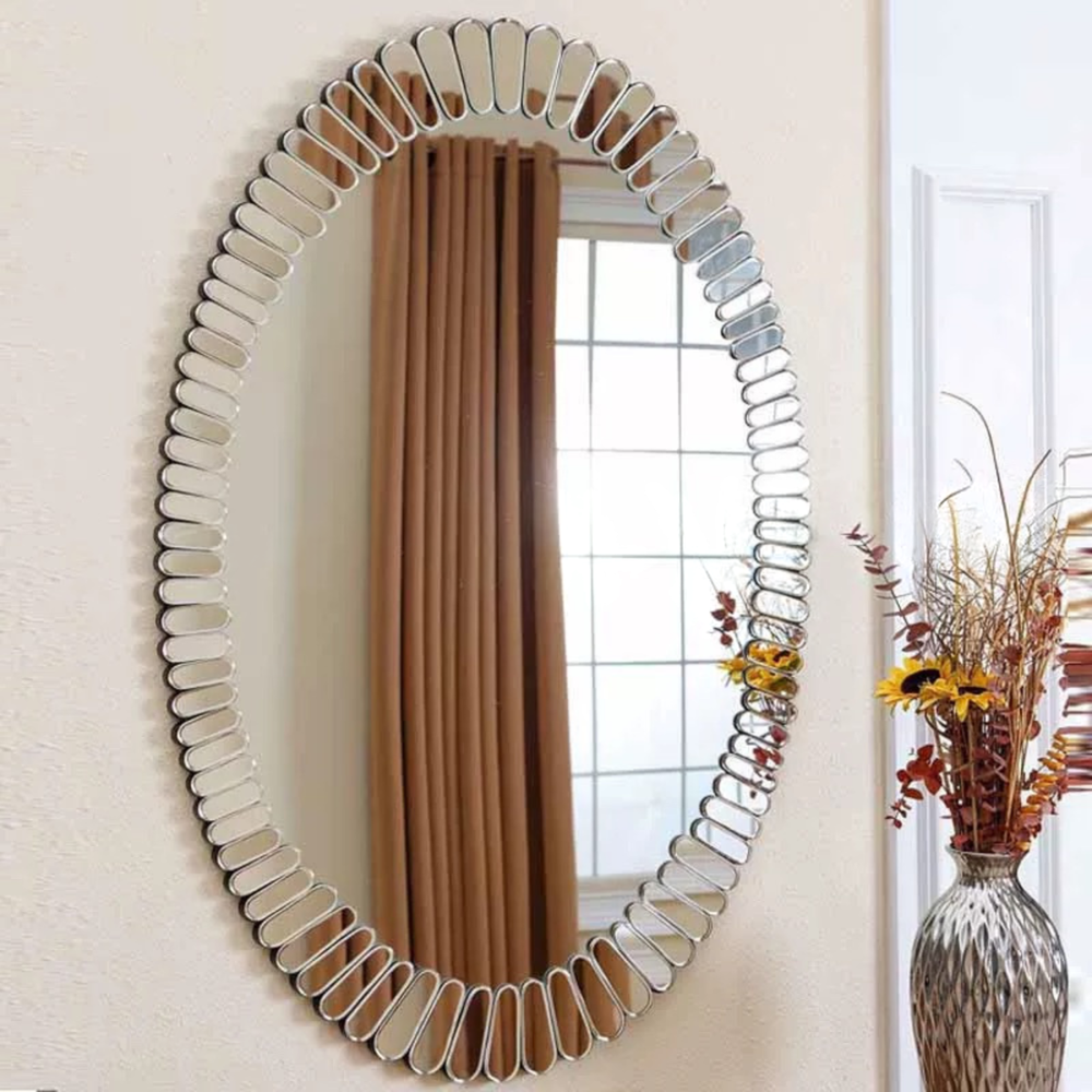 BASTER Modern Oval Wall Mirror - Urban Mood Singapore