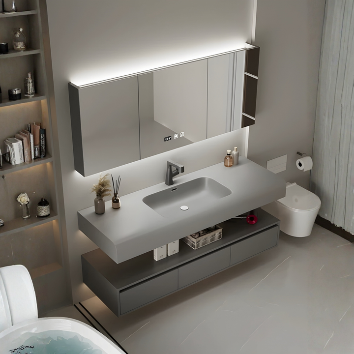 SERIN Modern Bathroom Vanity Set - Cassa Haus Singapore