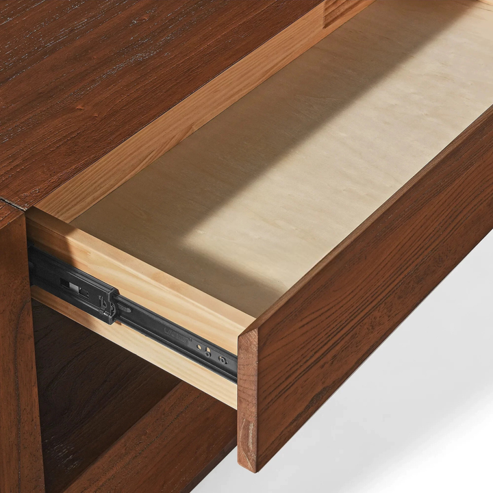 TIMBERHAVEN Rustic Solid Wood TV Console - Cassa Haus Singapore