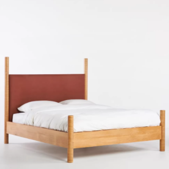 CIRONA Vintage Solid Wood Bedframe - Cassa Haus Singapore