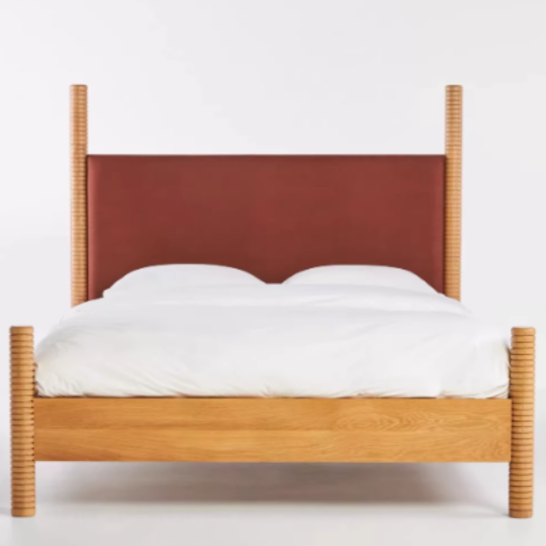 CIRONA Vintage Solid Wood Bedframe - Cassa Haus Singapore