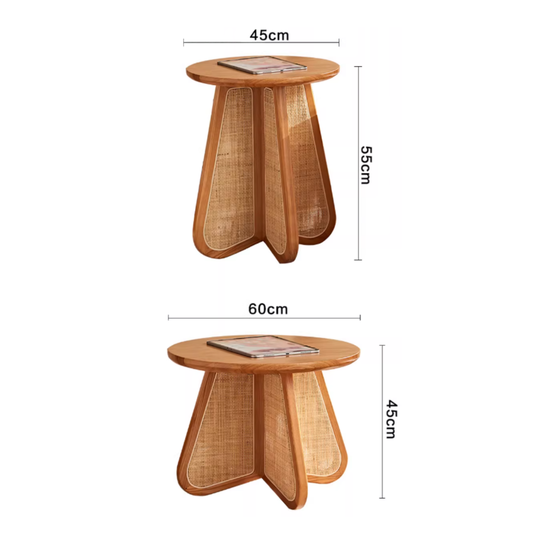 CANOPY Rattan Round Coffee Tables - Cassa Haus Singapore