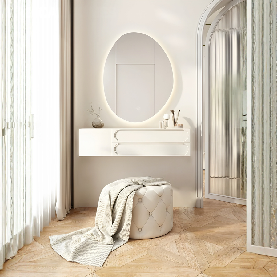 NIVELLE Modern Floating Vanity Table - Cassa Haus Singapore