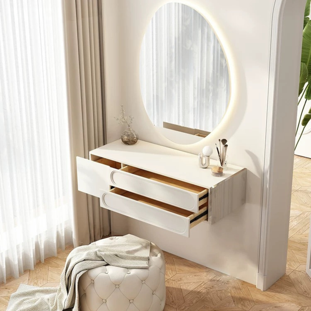 NIVELLE Modern Floating Vanity Table - Cassa Haus Singapore