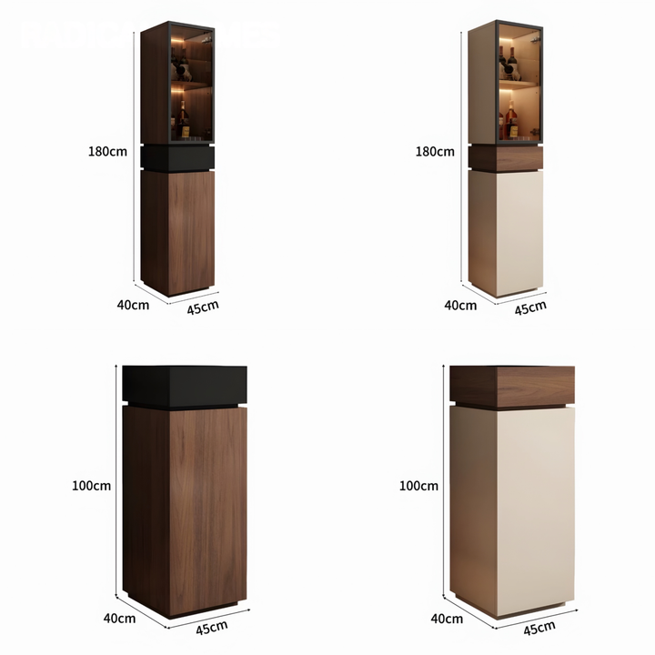 CALDIVO Modern Display Storage Cabinet - Cassa Haus Singapore