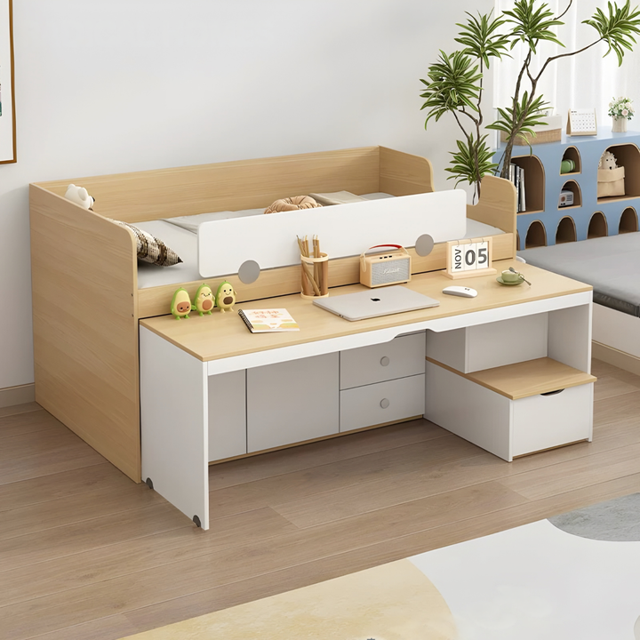 QORI Modern Multipurpose Storage Bedframe - Cassa Haus Singapore