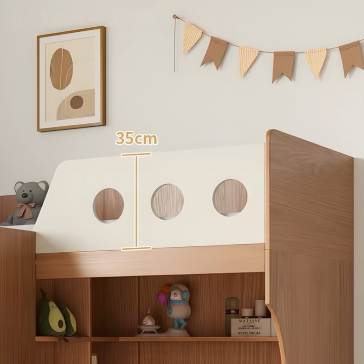 BIKO Japandi Double Decker Bedframe - Cassa Haus Singapore