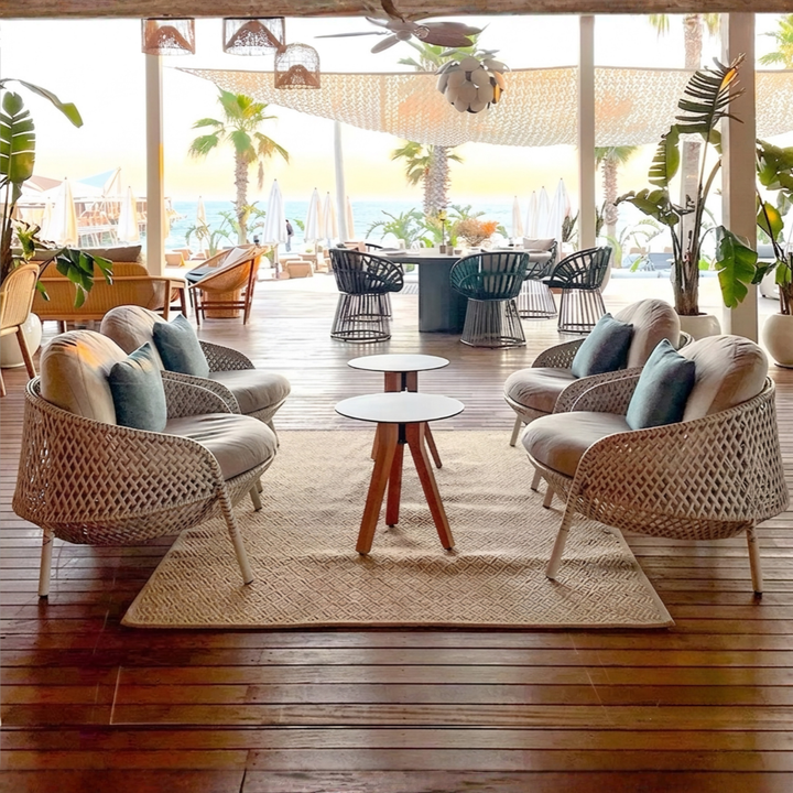 AERESSA Modern Rattan Outdoor Sofa - Cassa Haus Singapore