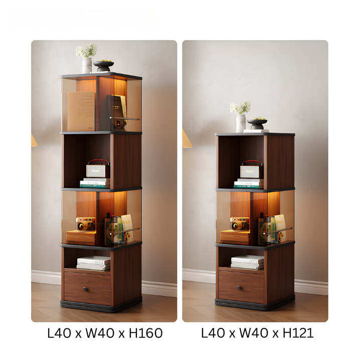 CELESTIA Modern Rotating Bookshelves - Cassa Haus Singapore