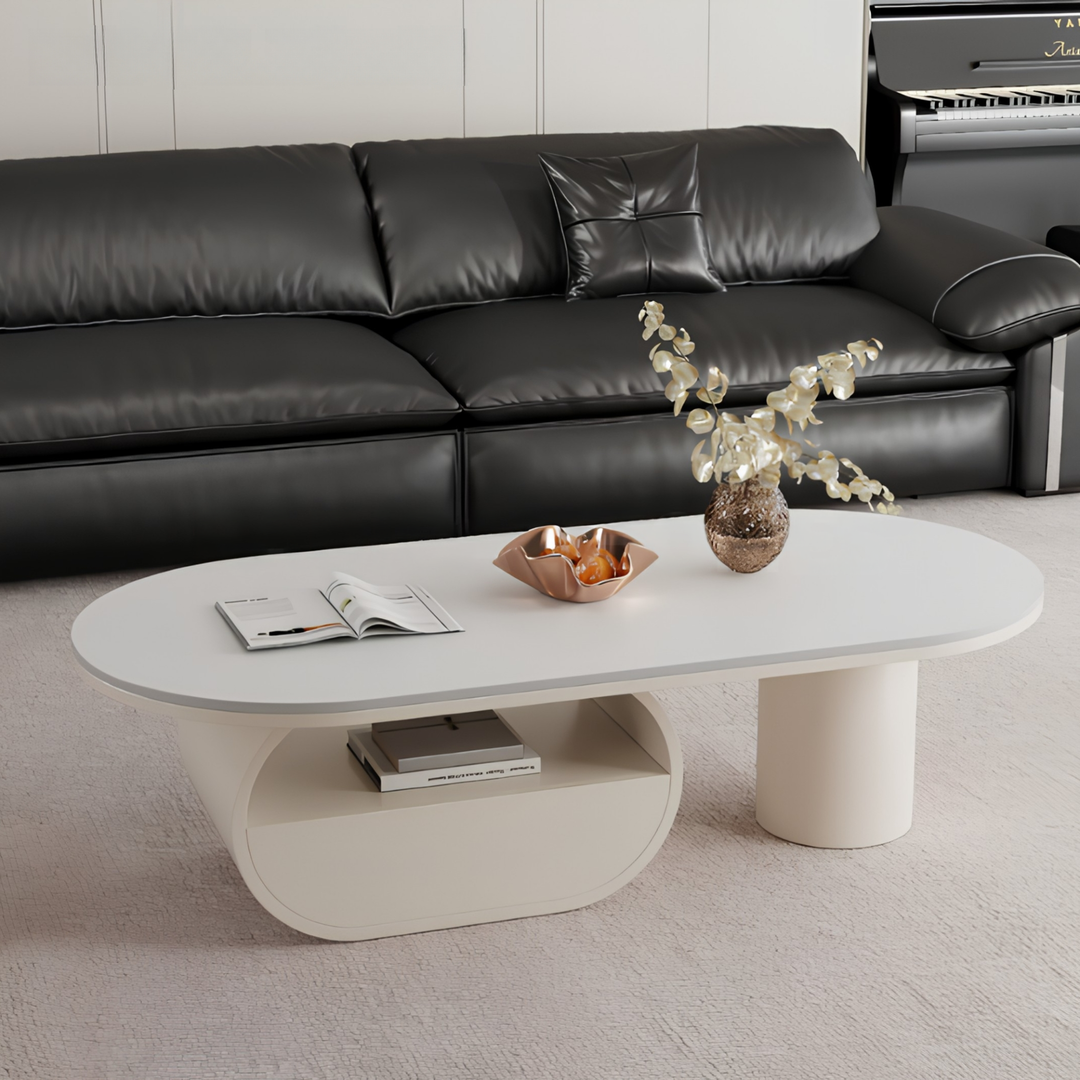 BELN Modern Sintered Stone Coffee Table - Cassa Haus Singapore