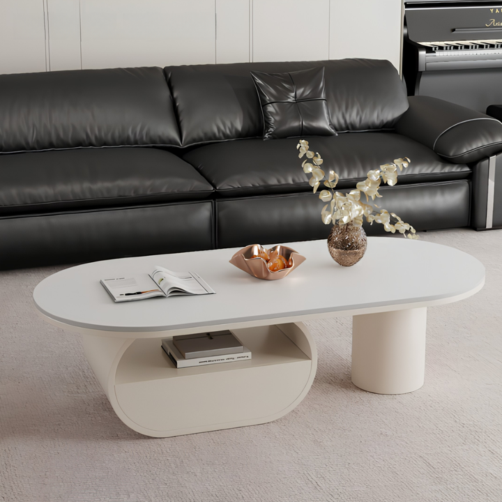 BELN Modern Sintered Stone Coffee Table - Cassa Haus Singapore