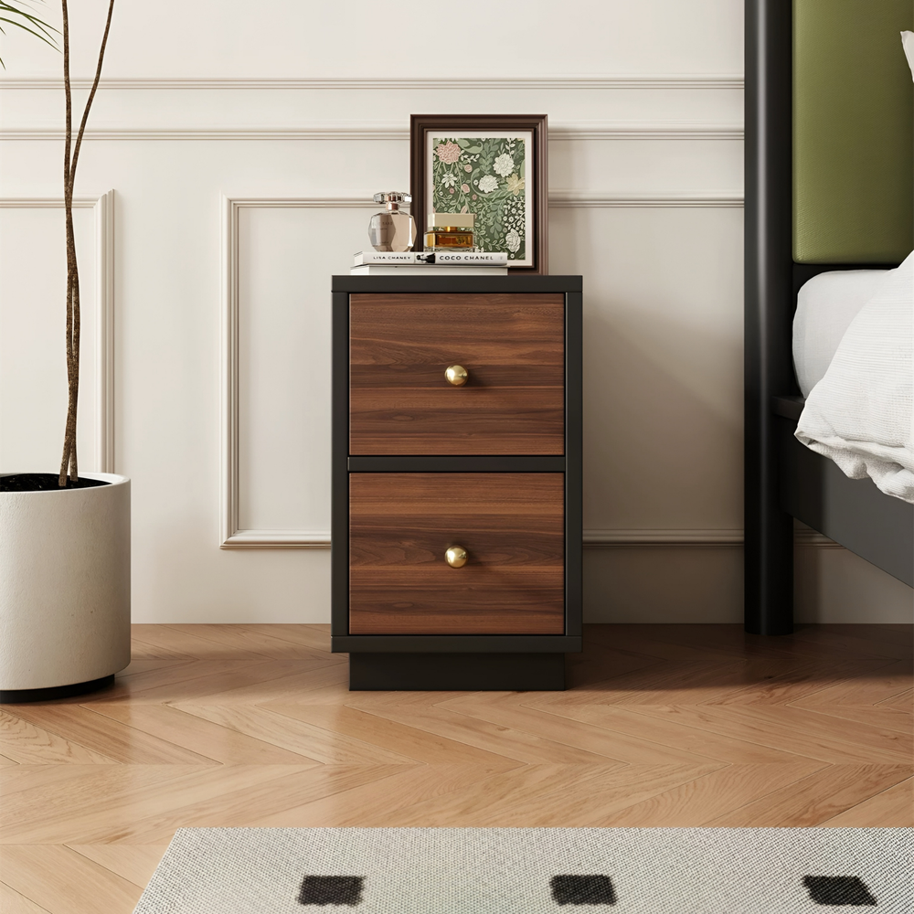 DREVEN Rustic Bedside Table - Cassa Haus Singapore