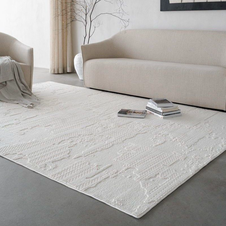 CEDARHUSH Modern Water Resistant Textured Rug - Cassa Haus Singapore