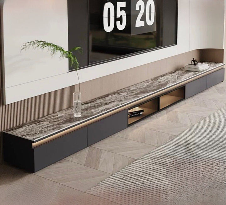URVANE Modern Sintered Stone TV Console - Cassa Haus Singapore