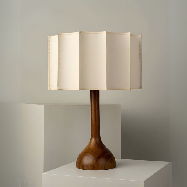 NORIKO Japandi Solid Wood Lamp - Cassa Haus Singapore