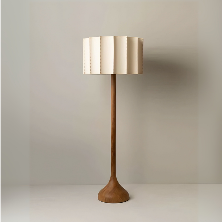 NORIKO Japandi Solid Wood Lamp - Cassa Haus Singapore