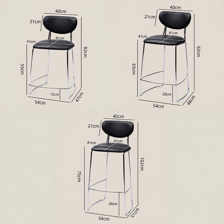 CELINE Modern Bar Stool - Cassa Haus Singapore