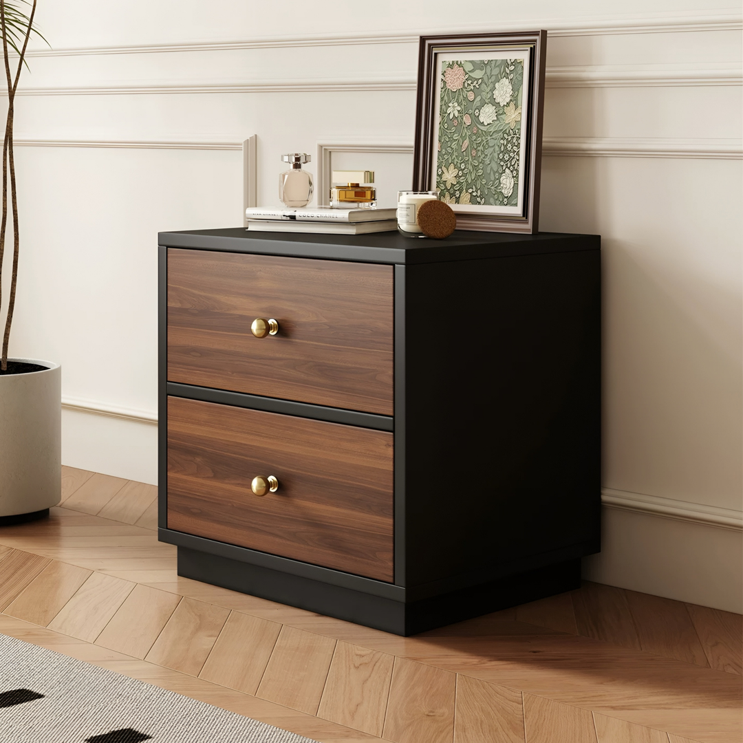 DREVEN Rustic Bedside Table - Cassa Haus Singapore