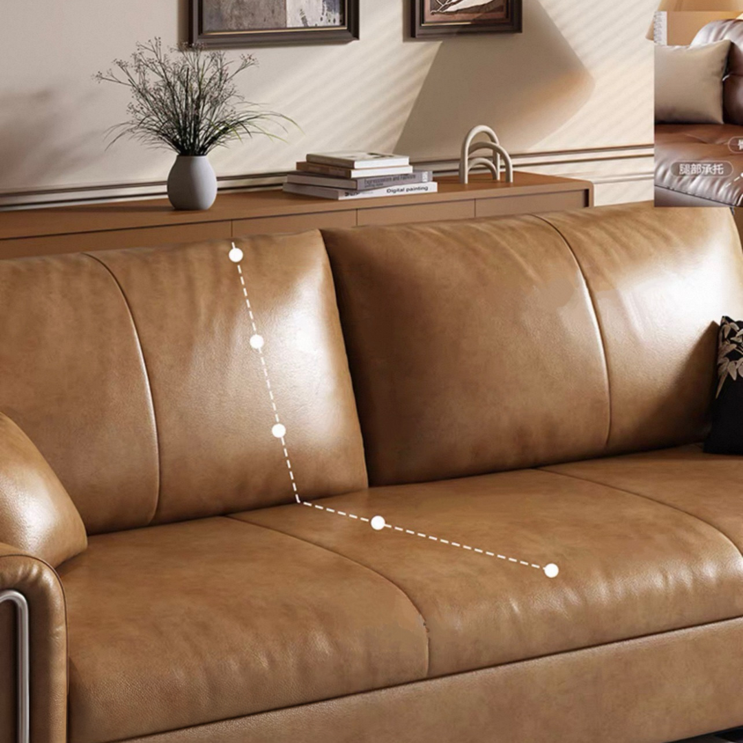 RUXO Modern Leather Sofa - Cassa Haus Singapore