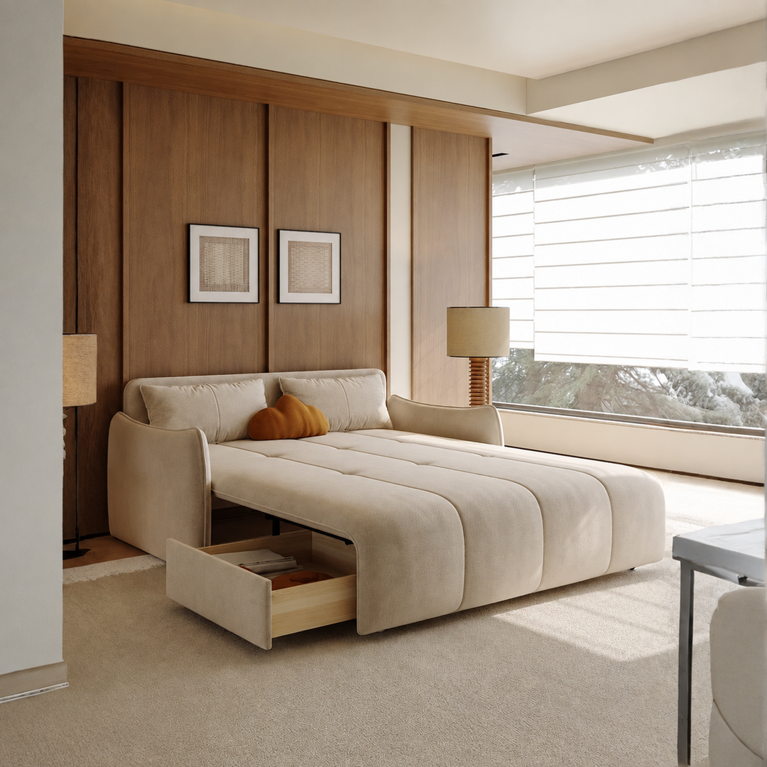 YORSTEN Modern Fabric Electric Sofa Bed - Cassa Haus Singapore