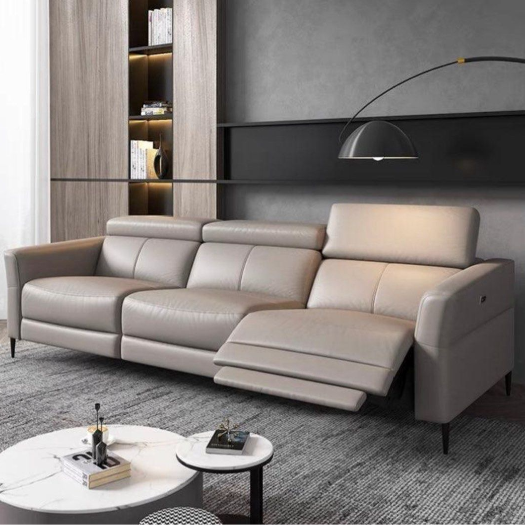 VEKTRA Sectional Electric Recliner Leather Sofa - Cassa Haus Singapore