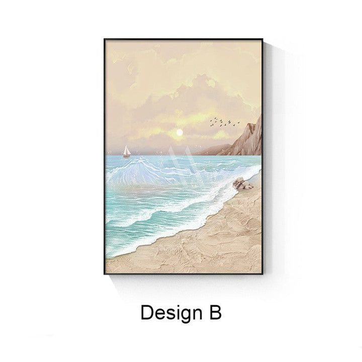 Rising Dawn Modern Wall Art