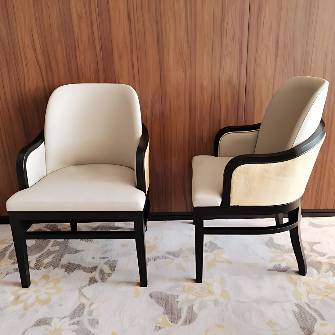 AURELIA Modern Rattan Dining Chair - Cassa Haus Singapore