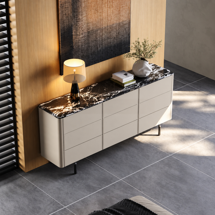 KESTRA Modern Marble Sideboard - Urban Mood Singapore