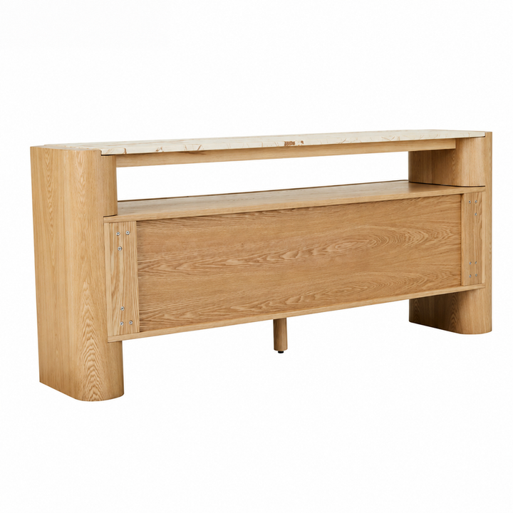 ZENNA Mid Century Solid Wood Sideboard - Urban Mood Singapore