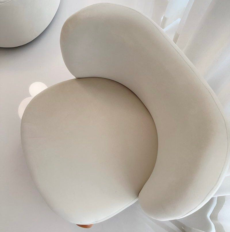 NIMA Modern Curved Boucle Lounge Chair - Cassa Haus Singapore