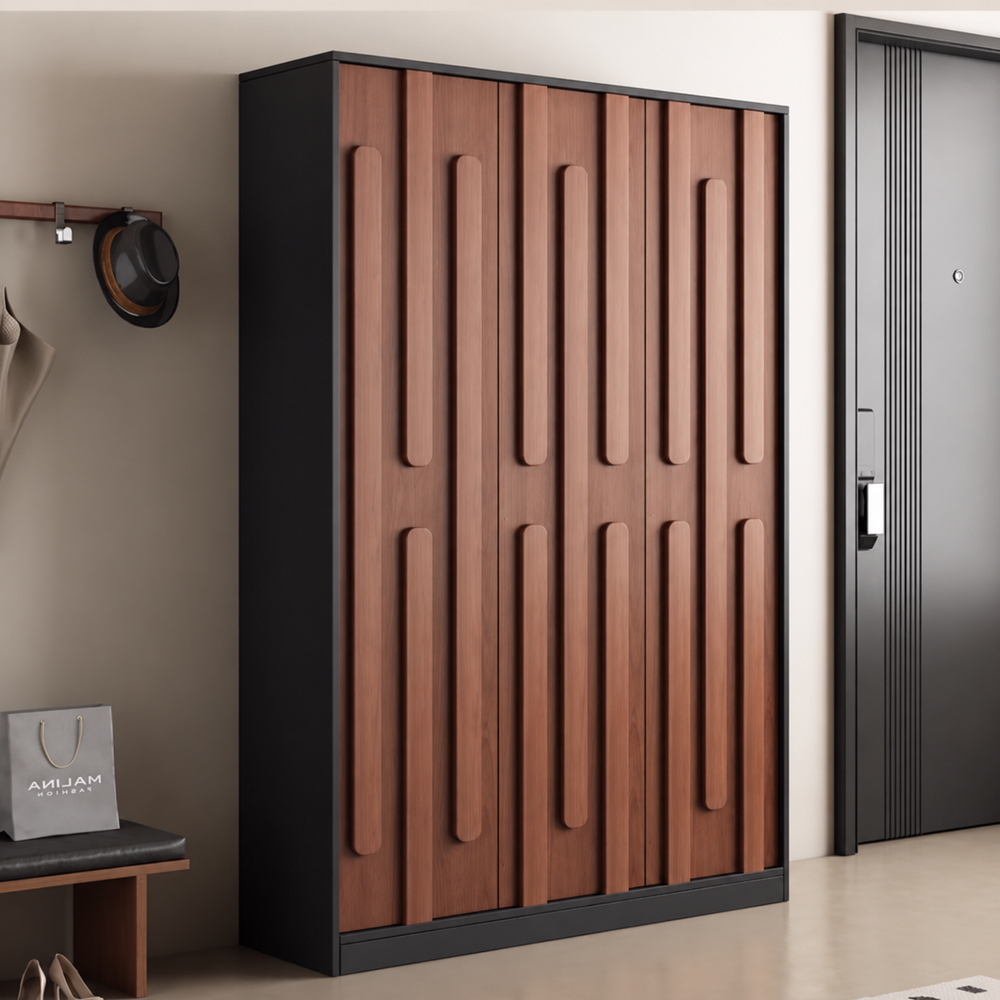HIGHRISE Modern Tall Shoe Cabinet - Cassa Haus Singapore