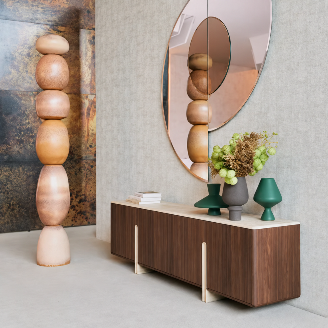 MONTERRE Modern Solid Wood TV Console - Cassa Haus Singapore