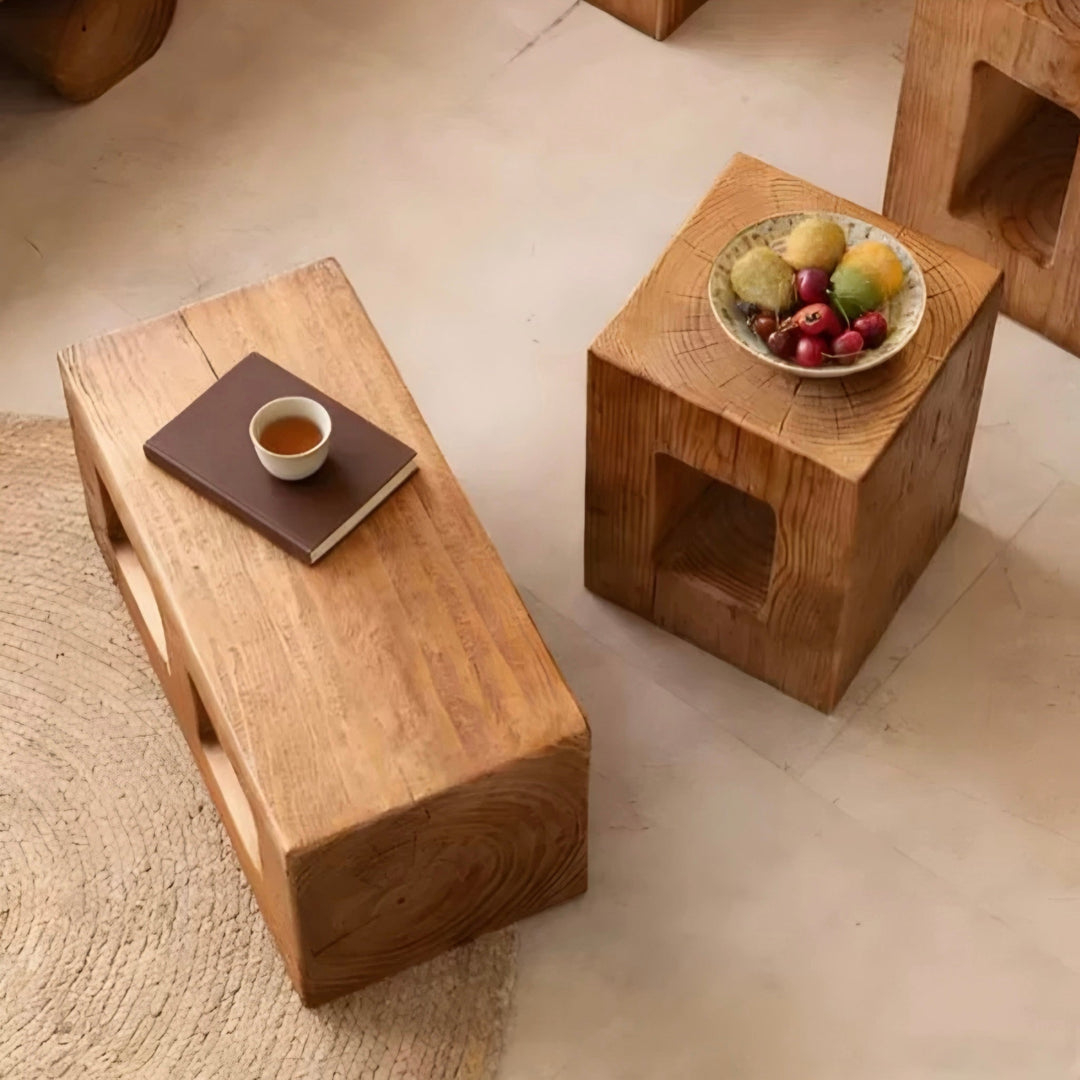 ORVEA Modern Solid Wood Pedestal - Cassa Haus Singapore