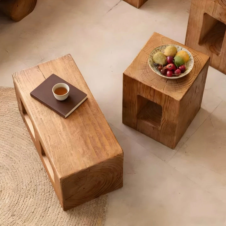 ORVEA Modern Solid Wood Pedestal - Cassa Haus Singapore