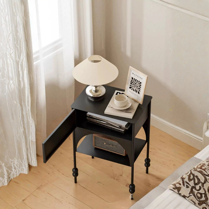 CALDRO Rustic Bedside Table - Cassa Haus Singapore