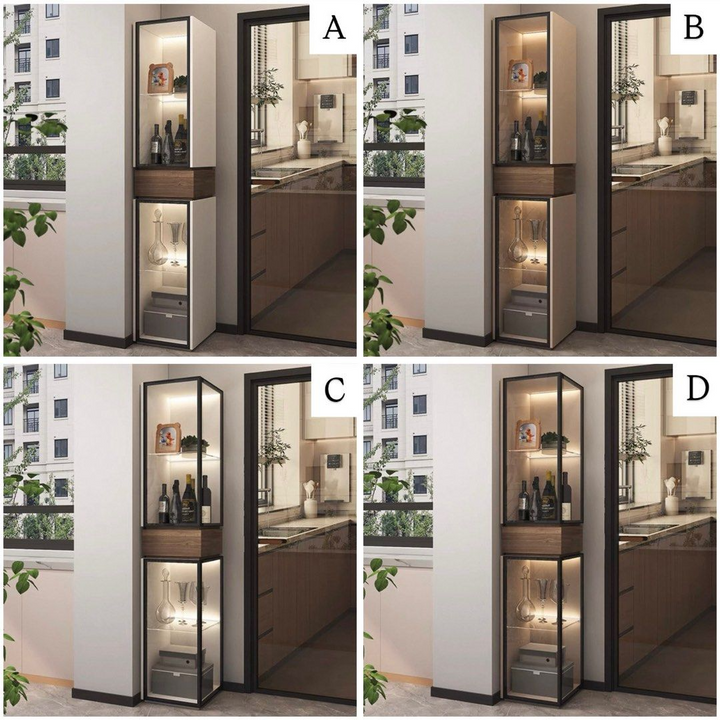 VINTARO Modern Wine Display Cabinet - Cassa Haus Singapore