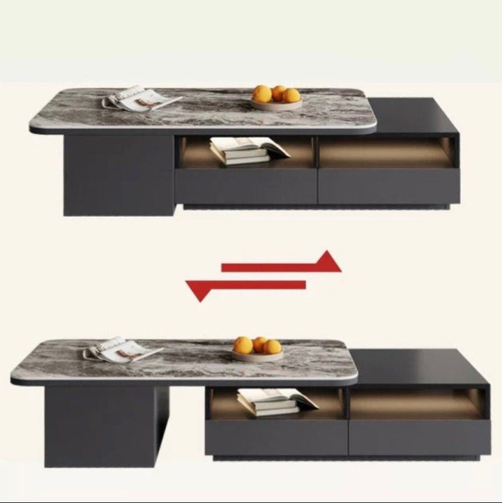 URVANE Modern Sintered Stone TV Console - Cassa Haus Singapore