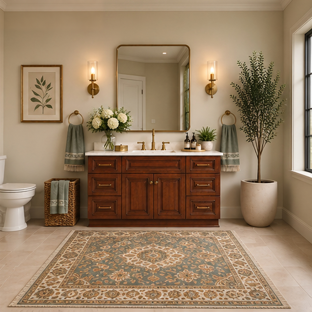 DREVA American Vintage Solid Wood Bathroom Vanity Set - Urban Mood Singapore