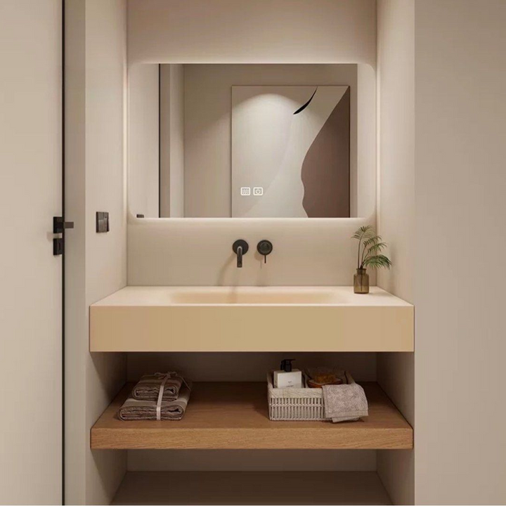 SADIE Japandi Bathroom Vanity Sink - Cassa Haus Singapore
