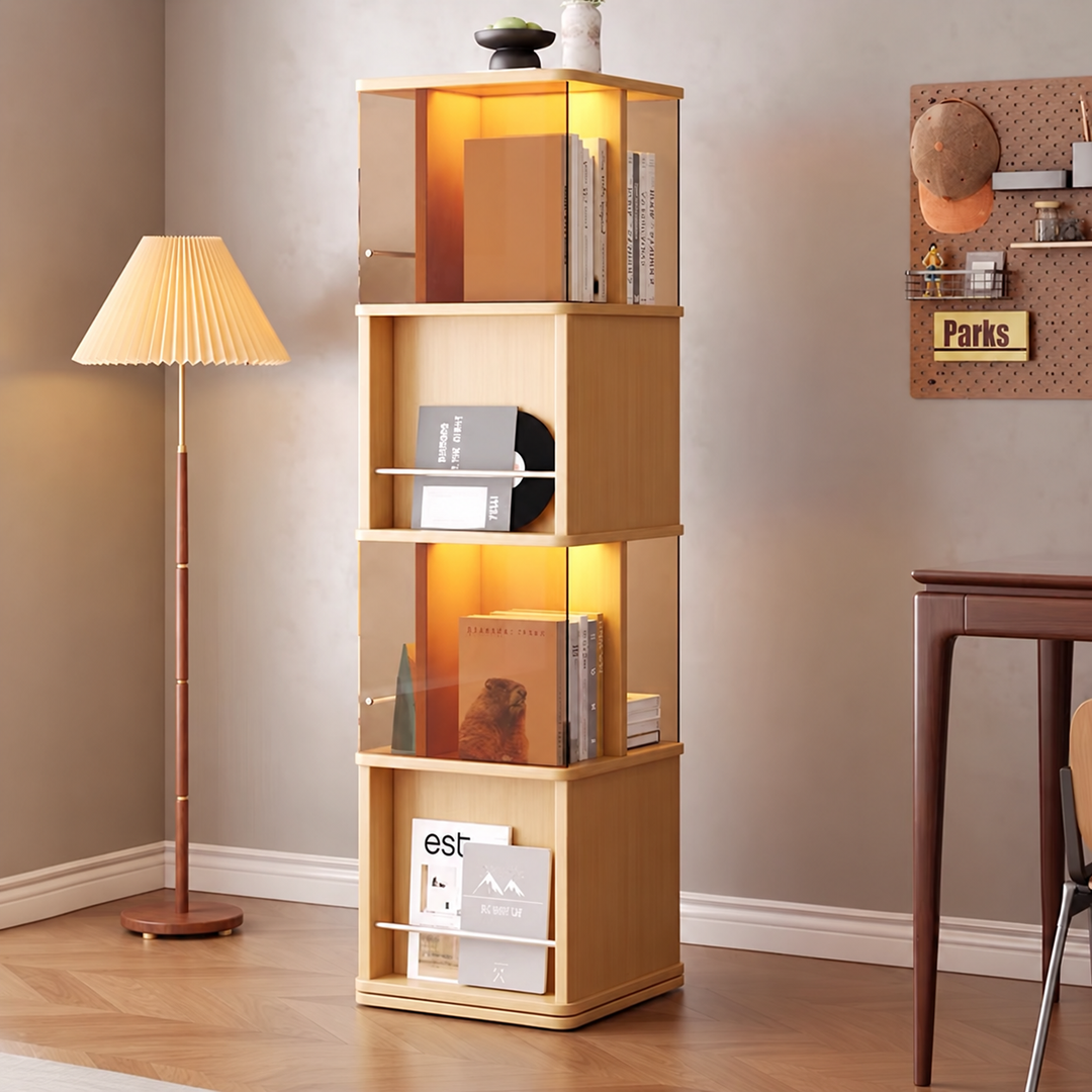 CELESTIA Modern Rotating Bookshelves - Cassa Haus Singapore