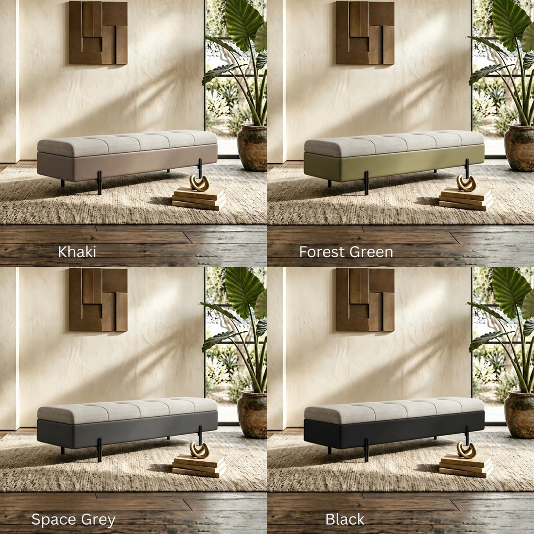 DORVEN Modern Storage Bench - Cassa Haus Singapore