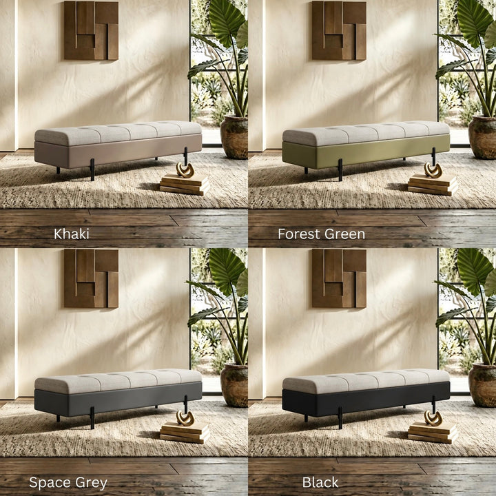 DORVEN Modern Storage Bench - Cassa Haus Singapore