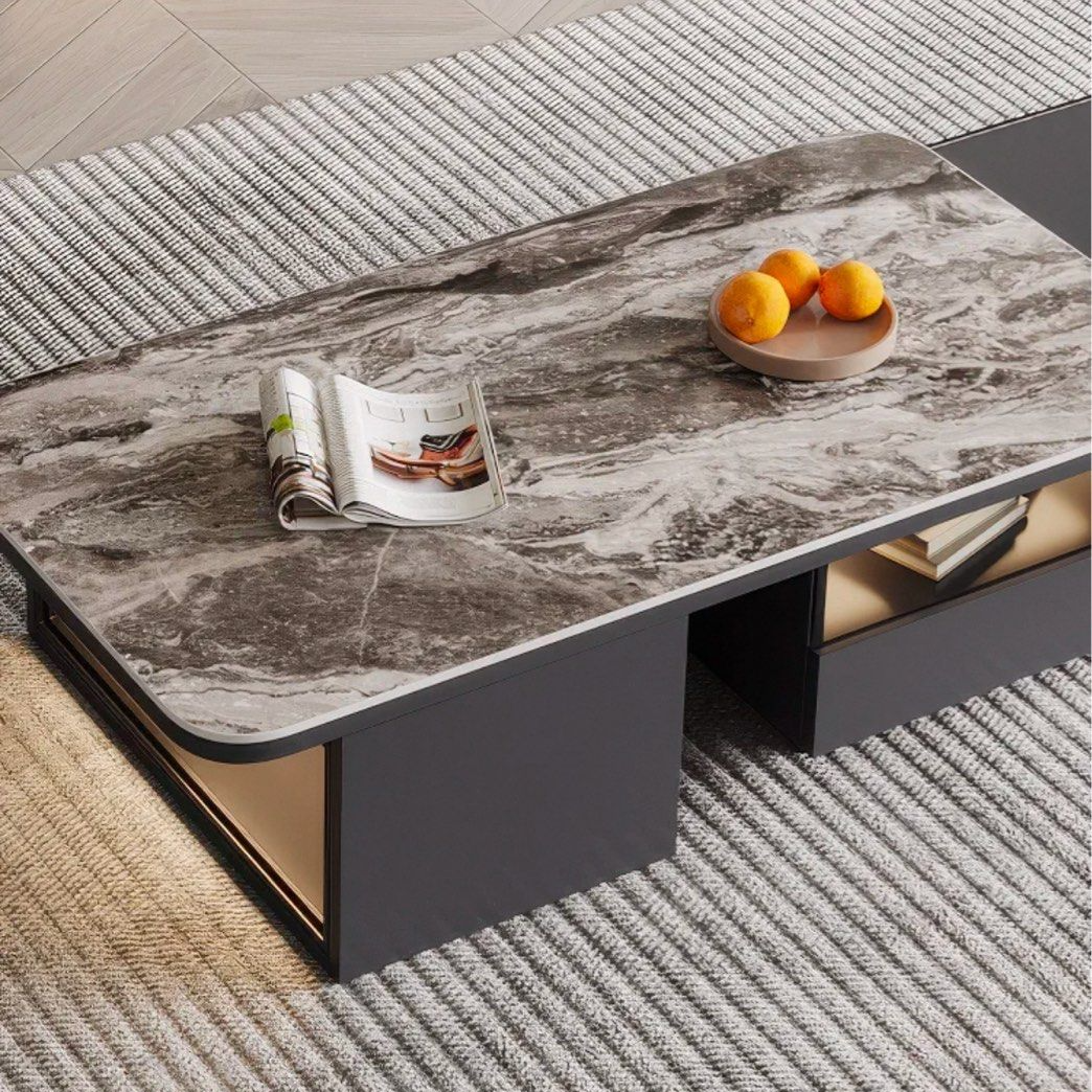 URVANE Modern Sintered Stone TV Console - Cassa Haus Singapore