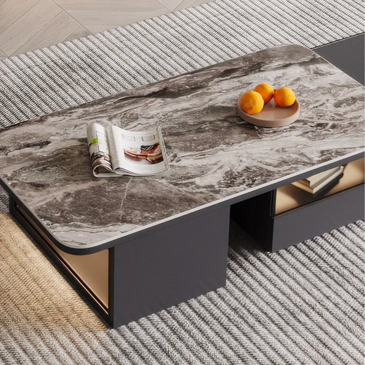 URVANE Modern Sintered Stone TV Console - Cassa Haus Singapore