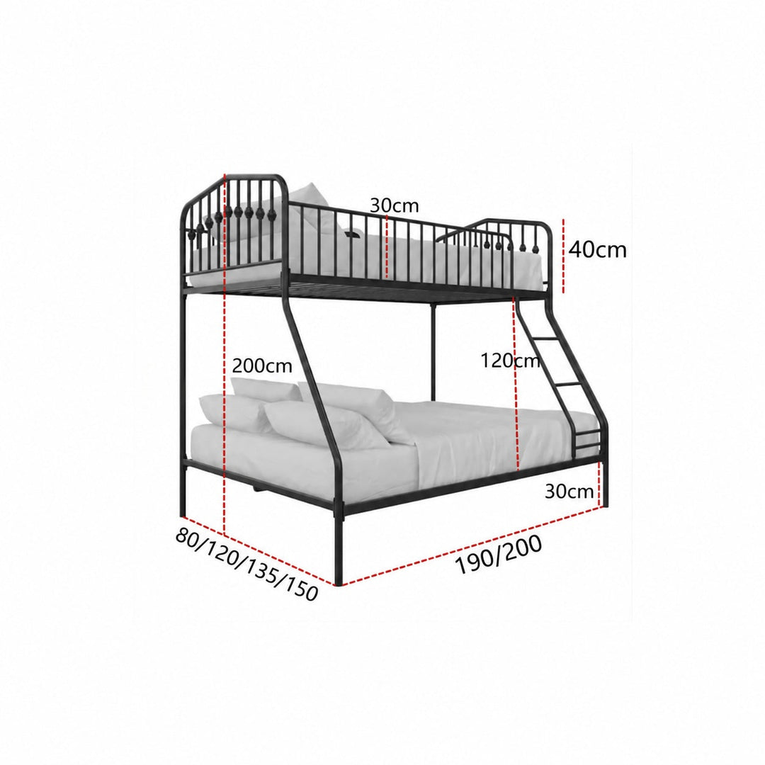 INO Modern Double Decker Bedframe - Cassa Haus Singapore